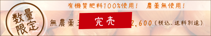 樅山農産の玉ねぎ10キロ　\2600円